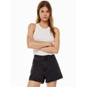 Levi's 80s Mom Short In Not To Interrupt Black Size 25